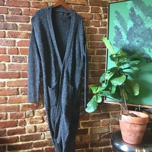 SOLD DO NOT BUY! Long grey wool cardigan